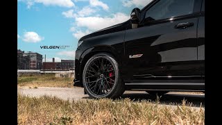 CADILLAC ESCALADE V  VELGEN WHEELS VFF12 24quot [upl. by Nosyrb697]