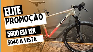 Bicicleta Aro 29 Aluminio Caloi Elite Deore 12v PROMOÇÃO [upl. by Edelsten]