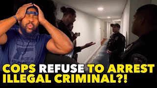 California Cops REFUSE to detain illegal quotWere A Sanctuary Cityquot [upl. by Assenahs]