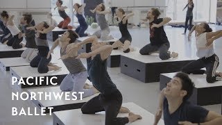 Alexander Ekmans Cacti rehearsal Pacific Northwest Ballet [upl. by Mace]