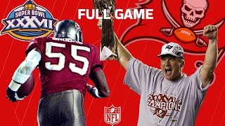 Super Bowl XXXVII quotThe Jon Gruden Bowlquot Raiders vs Buccaneers  NFL Full Game [upl. by Nickolaus]