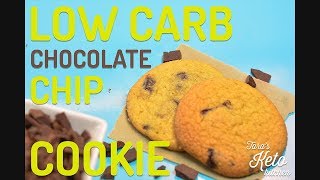 Keto Chocolate Chip Cookies with DIY Keto Chocolate Chips [upl. by Swor]