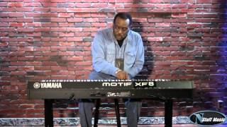 Yamaha Motif XF8 88Key Workstation Video 1 [upl. by Corabel]