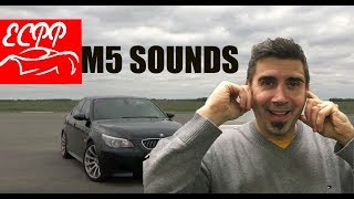 BMW M5 Engine Sound Through Speakers [upl. by Ielerol170]