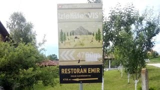 RESTORAN EMIR SJEDI KRŠ VIS BABIĆI GRAČANICAIZLETIŠTE [upl. by Andreana]