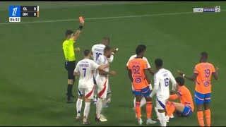 Leonardo Balerdi Red Card Lyon vs Marseille 23 All Goals and Extended Highlights [upl. by Beare]