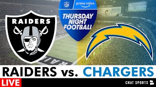 Raiders vs Chargers Live Stream Scoreboard FREE TNF Watch Party  NFL Week 15 Amazon Prime [upl. by Dichy222]