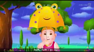 Chuchu TV Rain Rain Go Away Nursery Rhyme With Lyrics [upl. by Pownall]