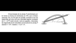 El movimiento de la clavija P esta limitado por la ranura en forma de lemniscata en OB y por el braz [upl. by Bloomer]