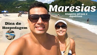 MARESIAS Praia Dicas e VALORES de hospedagem 🏝😎 [upl. by Halilad]