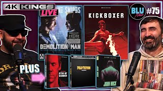 DEMOLITION MAN 4K KICKBOXER 4K THE FACULTY 4K Plus STIR OF ECHOES UPDATES TITANS OF CULT amp MORE [upl. by Rachaba488]