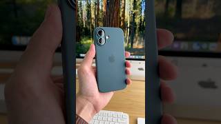 Unboxing the iPhone 16 Lake Green Silicone Case 🔥 [upl. by Pail]