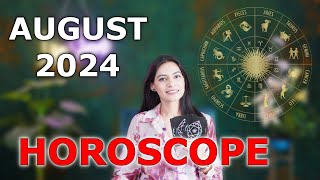 AUGUST 2024 PREDICTION All Zodiac Sign August HOROSCOPE 2024 💫 Tarot amp Astrology Prediction 2024 [upl. by Dasya]