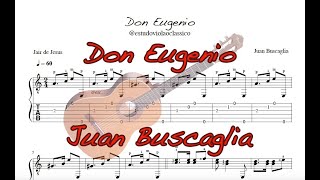 De Juan José Buscaglia 𝓓𝓸𝓷 𝓔𝓾𝓰𝓮𝓷𝓲𝓸 milonga para violão clássico [upl. by Elladine]