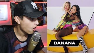 Reaccion Anitta With Becky G  Banana Official Music Video  Themaxready [upl. by Eve210]