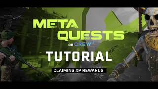 META QUESTS ON CREW3 TUTORIAL [upl. by Sell]