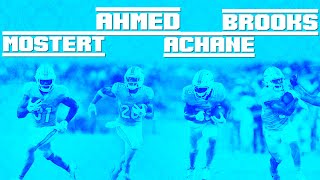 Mostert  Ahmed  Achane  Brooks  ALL BIG PLAYS  Highlights from MIA  HOU Preseason Wk 2 [upl. by Mima]