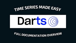 Darts  Time Series Forecasting in Python [upl. by Siro772]