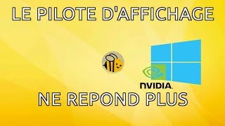 Le pilote daffichage ne répondait plus et à été récupéré update [upl. by Noimad]