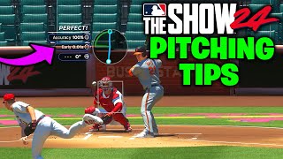 Best Pitching Tips for MLB The Show 24 [upl. by Netsirk850]