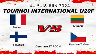 Le 33 ème tournoi international de Basket Féminin U20 🏀 [upl. by Terina]