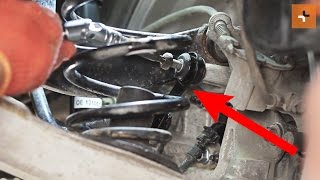 How to change rear anti roll bar link on OPEL VECTRA C TUTORIAL  AUTODOC [upl. by Agee760]