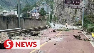 Earthquake in Chinas Sichuan province kills 21 shakes provincial capital [upl. by Ahselat]