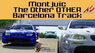 Barcelona  Montjuic Circuit Onboard a BMW Assetto Corsa Mod Review and Free Download [upl. by Rask714]