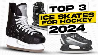 Top 3 BEST Ice Hockey Skates for Beginners [upl. by Assenab]