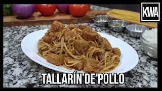 TALLARÍN DE POLLO [upl. by Rosalba]