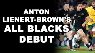 Anton LienertBrowns All Blacks Debut [upl. by Ronnholm]