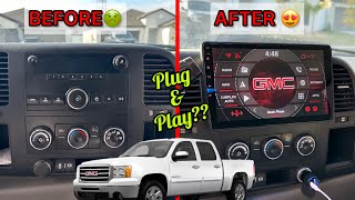 How to Install 10” Android Plug and Play Unit Chevy SilveradoGMC Sierra 20072013 [upl. by Enovi]