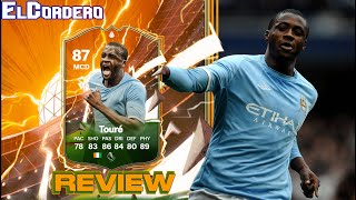 ¡YAYA TOURÉ Hére Básico ¡ES UN MEDIOCAMPISTA DEMASIADO DIFERENCIAL ¿Vale la pena  EAFC 24 Review [upl. by Lietman]