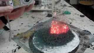 Ammonium dichromate volcano [upl. by Araf]