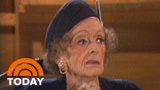 Bette Davis Talks To Bryant Gumbel About Joan Crawford In 1987 Interview  Flashback  TODAY [upl. by Childers842]