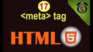 Meta Tag in html example  HTML tutorial 17 [upl. by Atinoj]