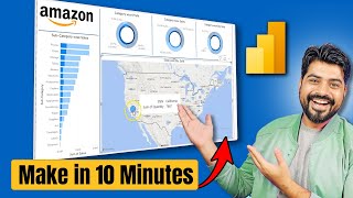 How to create PBI ReportDashboard in just 10 Minutes [upl. by Yolanda]