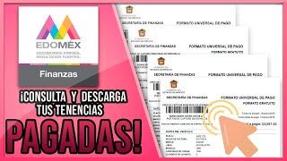 Como checar tenencias del Estado de mexico 2023 ACTUALIZADO  Descarga tus tenencias pagadas [upl. by Ahsiemaj841]