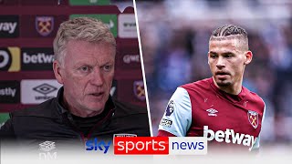 Kalvin Phillips David Moyes calls on West Ham fans to get behind midfielder [upl. by Hetty]