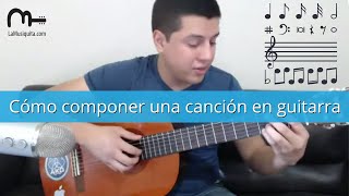 Como componer una canción en Guitarra por Luis Alonzo [upl. by Alphonso392]