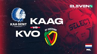 KAA Gent – KV Oostende hoogtepunten [upl. by Htidirem]