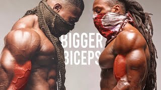 3 RULES TO BUILD BIGGER BICEPS  SIMEON PANDA amp ULISSES [upl. by Sewole]