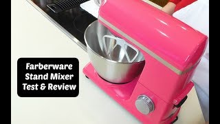 Farberware Stand Mixer Review  Budget Stand Mixer  Amy Learns to Cook [upl. by Prunella938]