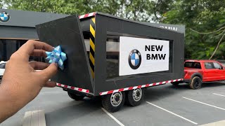 New BMW Perfomance Car Delivery 118 Scale  Real like BMW Diecast Model Cars [upl. by Llered]