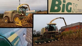 2 jours avec lETA Belliard  Ensilage de maïs 2019  JD 9900i amp Krone BigX 1100 [upl. by Russel]