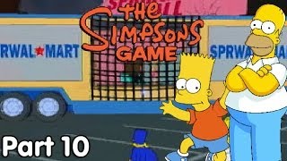 Lets Play The Simpsons Game  10 Nice to Rake Your Acquaintance [upl. by Rawde955]