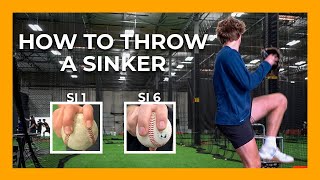 How to Throw a Sinker  Thumb Positions Grips and Cues  Driveline Baseball [upl. by Paschasia175]