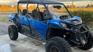 2022 CanAm Commander Max XT Accessories amp Problems [upl. by Ellednahs]