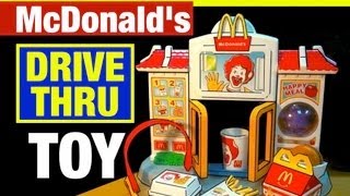 McDonalds Happy Meal DriveThru McDonalds Toys Review by Mike Mozart of TheToyChannel [upl. by Amedeo]