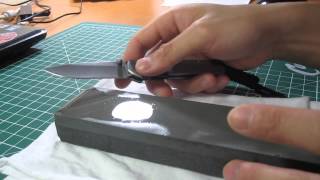 How To Sharpen a Folding Knife [upl. by Nowad]